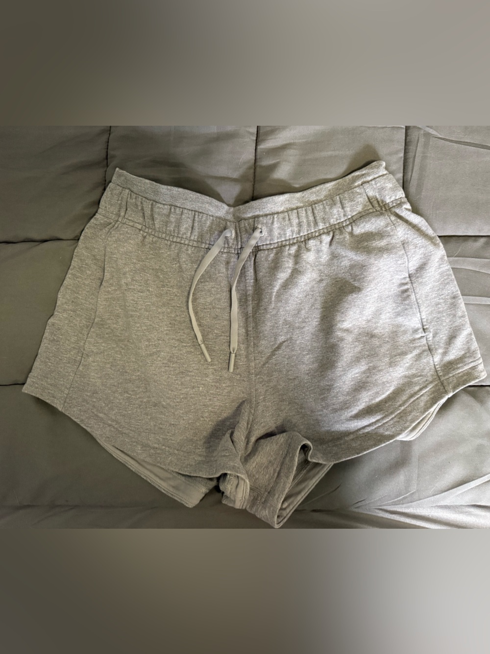 lululemon athletica Heather Gray Women's Athletic Shorts